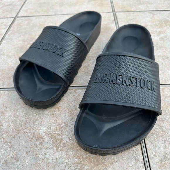Birkenstock Black Men's Sandals - Picture 1 of 10